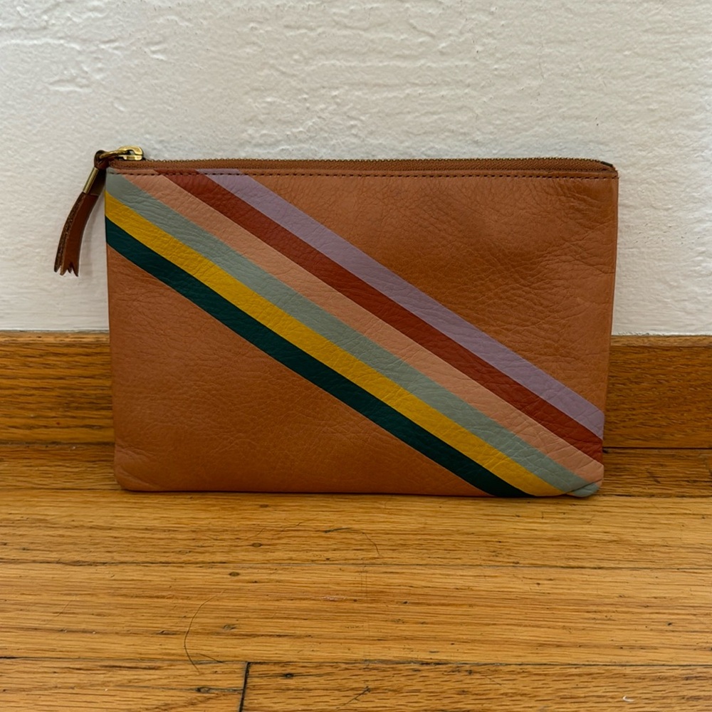 Madewell Striped Pouch